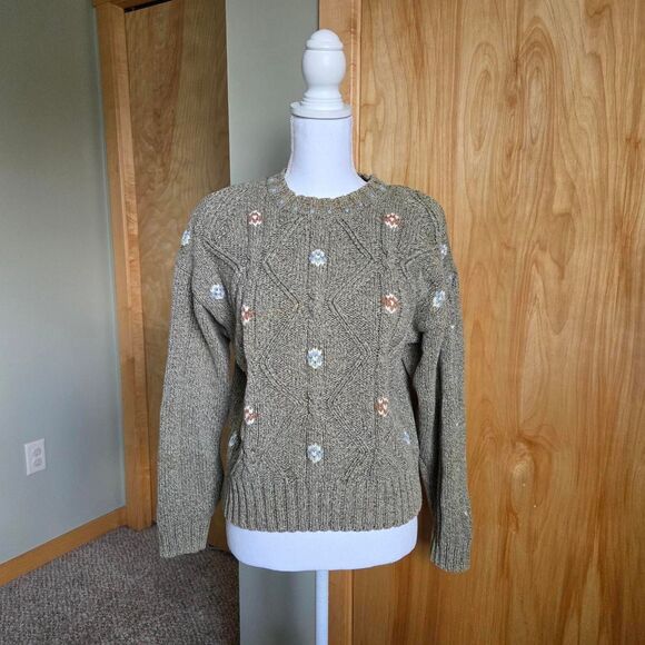 Liz-claiborne Women's Green Jumper - Picture 1 of 4